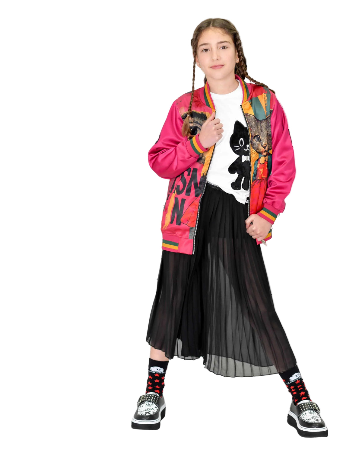 Cat Bomber Jacket