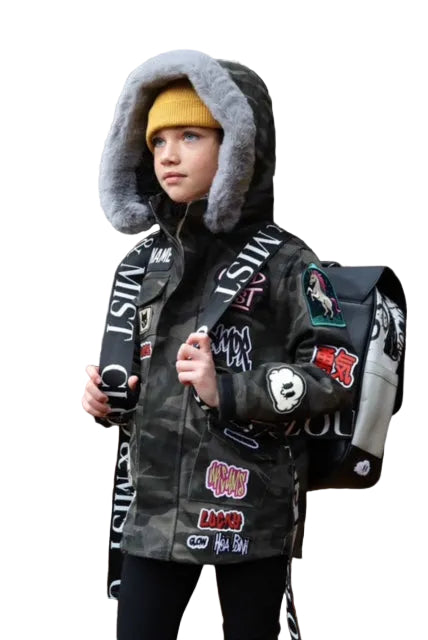 Gray Military Jacket