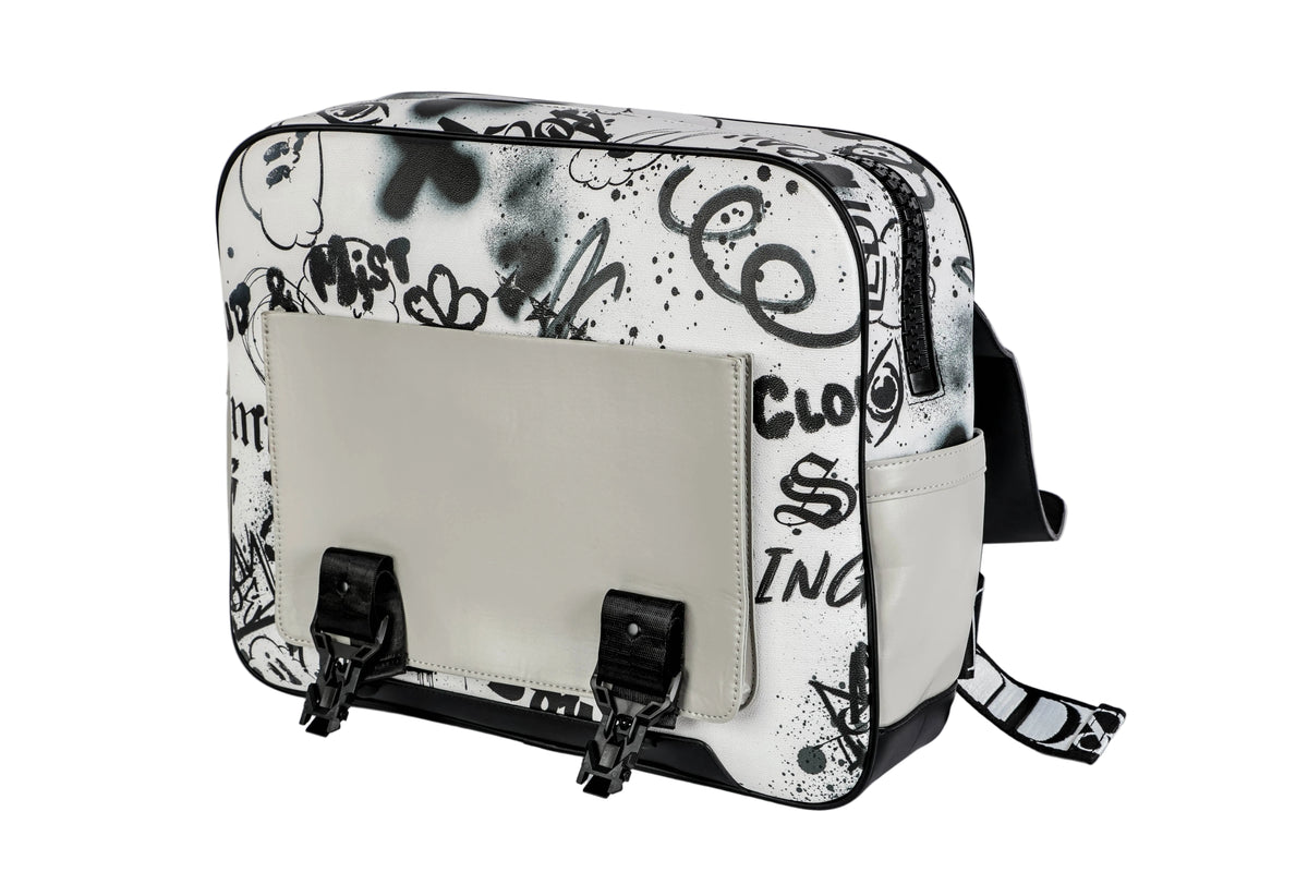 Gray & Monochrome Backpack