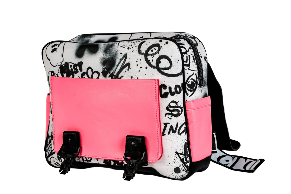 Pink & Monochrome Backpack