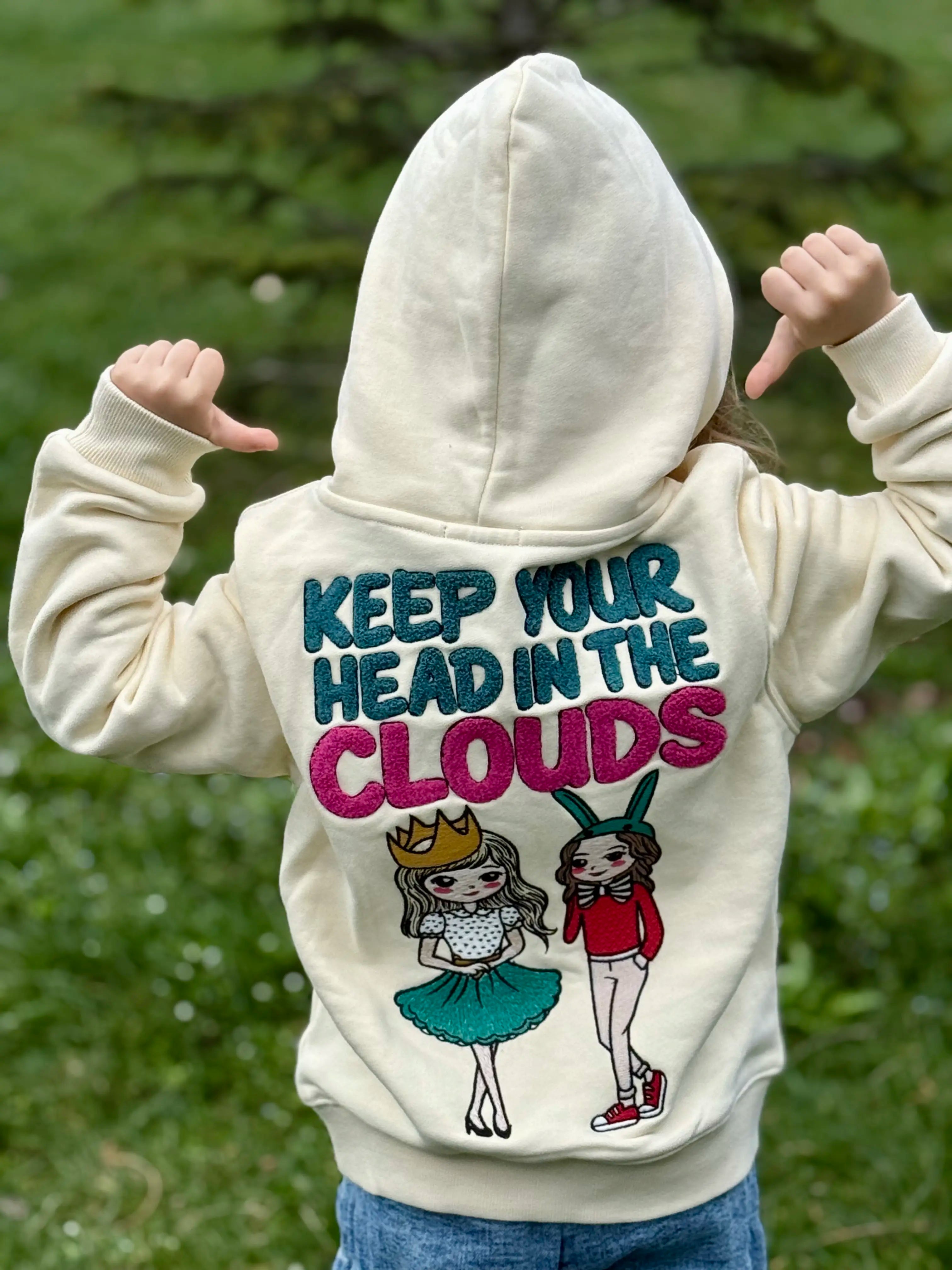 Cloud & Mist Cream Hoodie