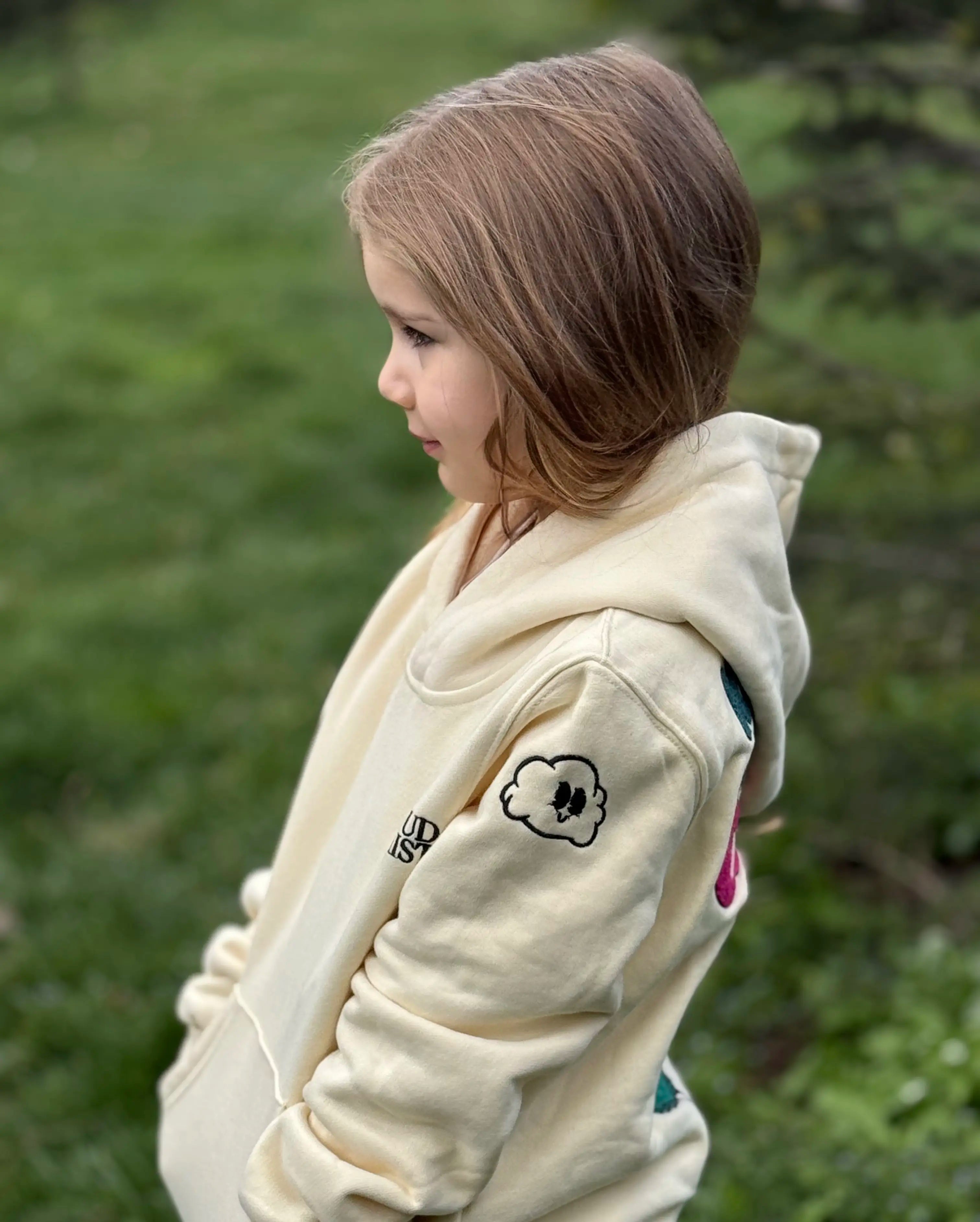 Cloud & Mist Cream Hoodie