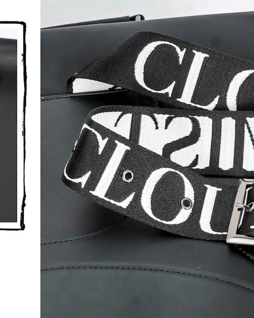 Gray & monochrome backpack