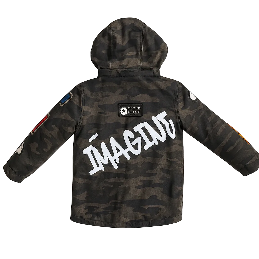 Gray Military Jacket