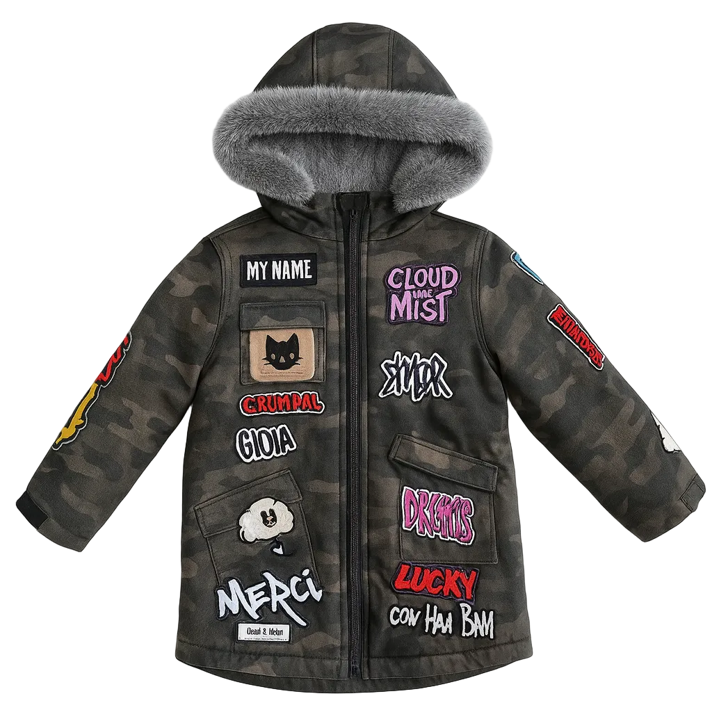Gray Military Jacket