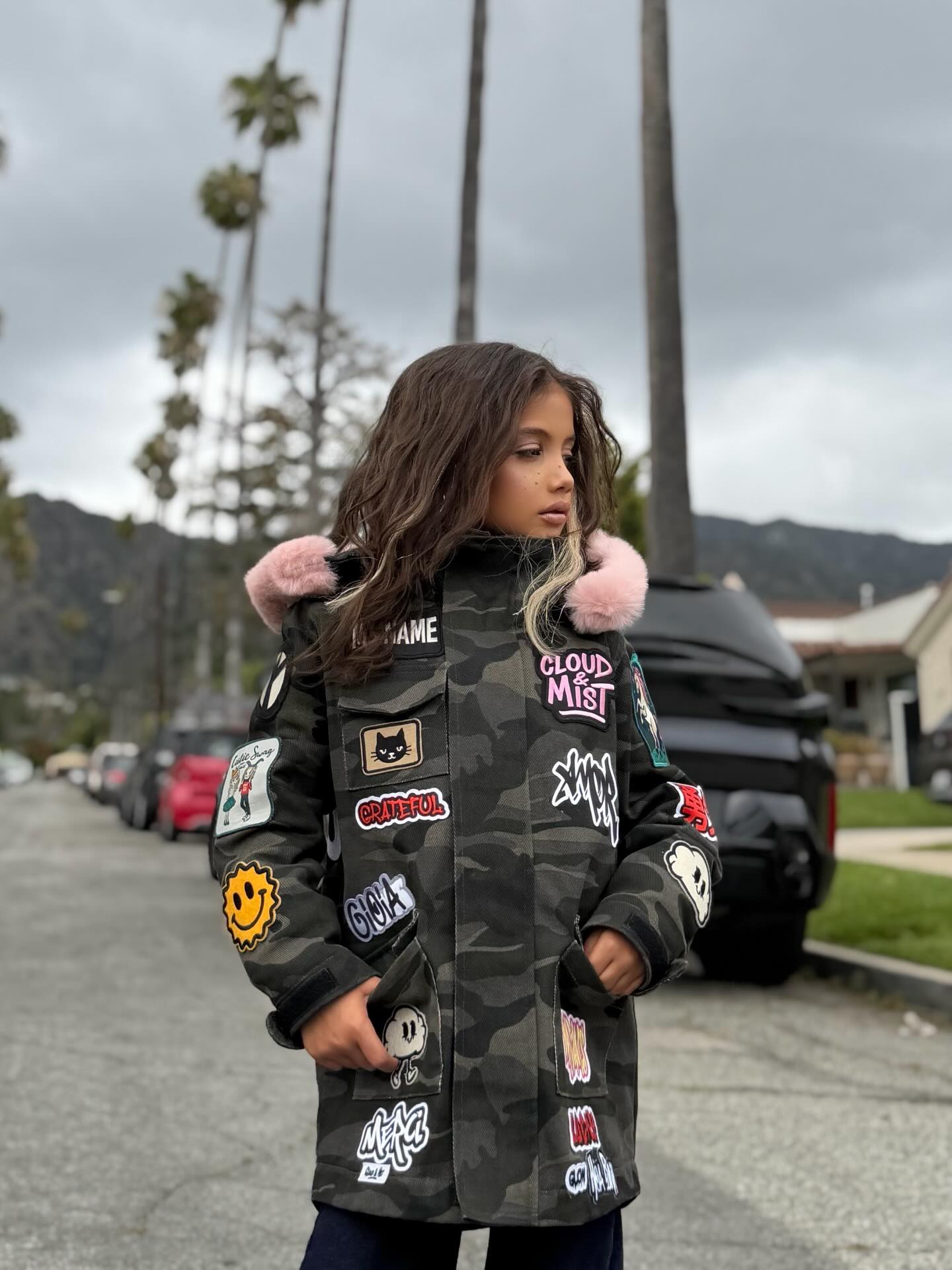 Light Pink Military Jacket