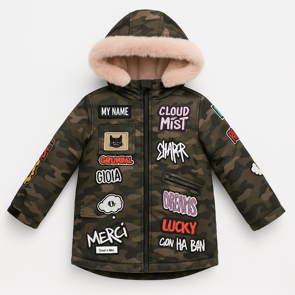 Light Pink Military Jacket