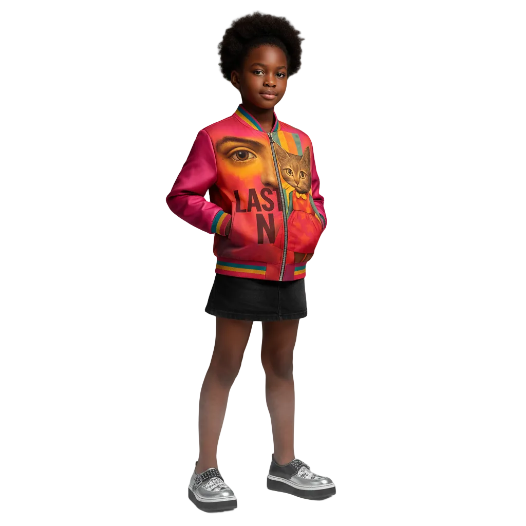 Cat Bomber Jacket