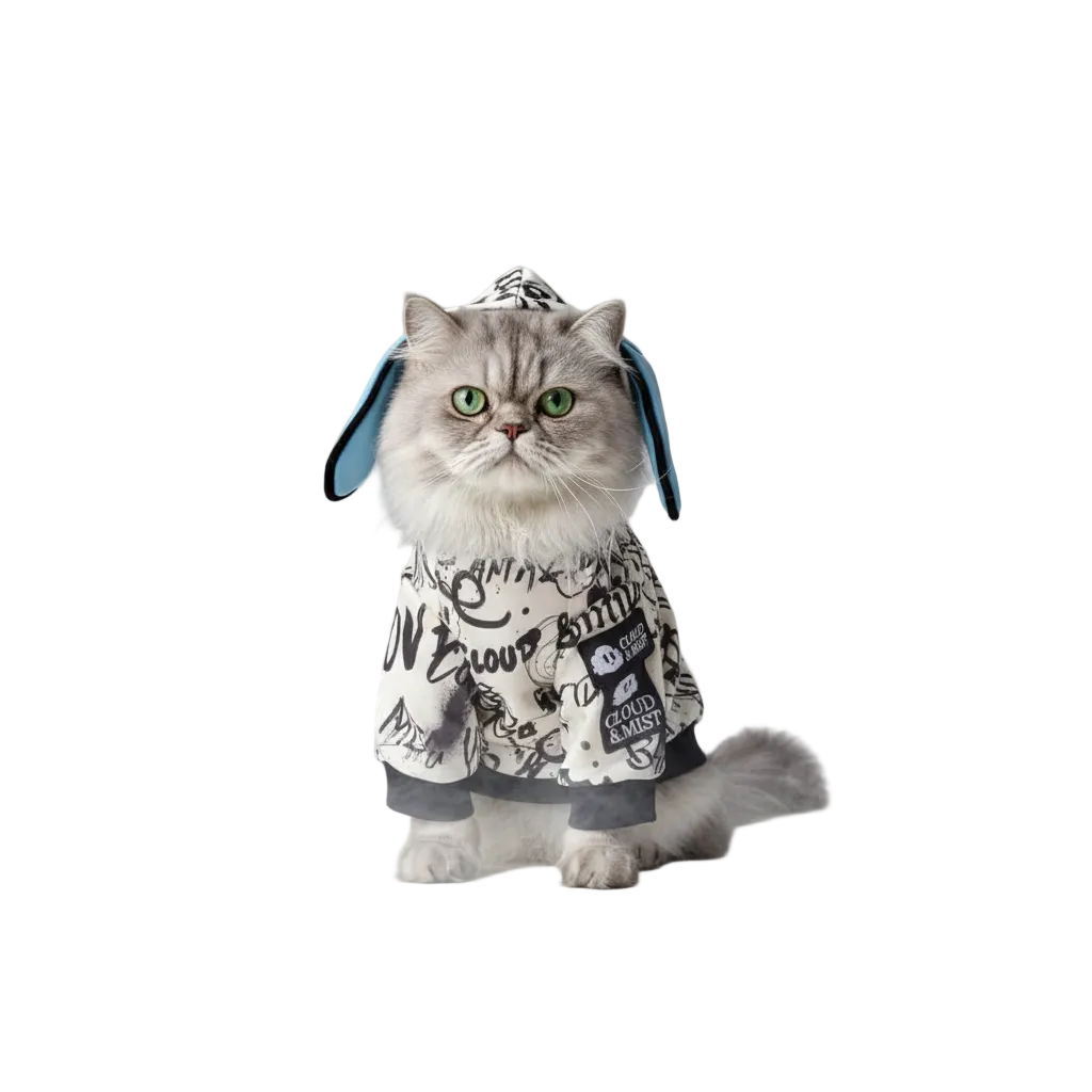 C&M Kitty-ear Pet Hoodie