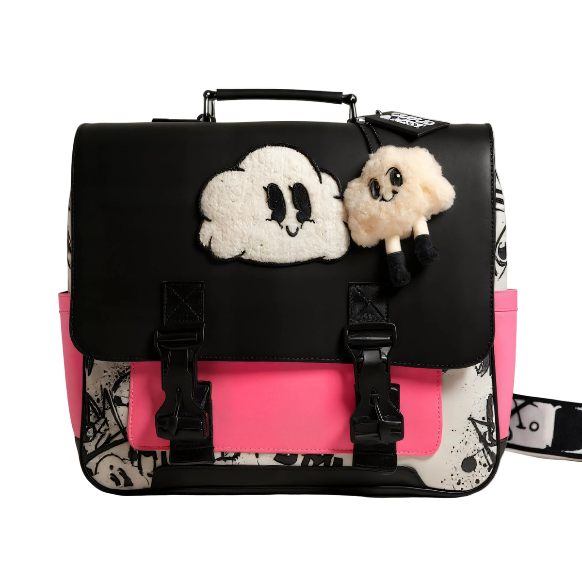 Pink & Monochrome Backpack