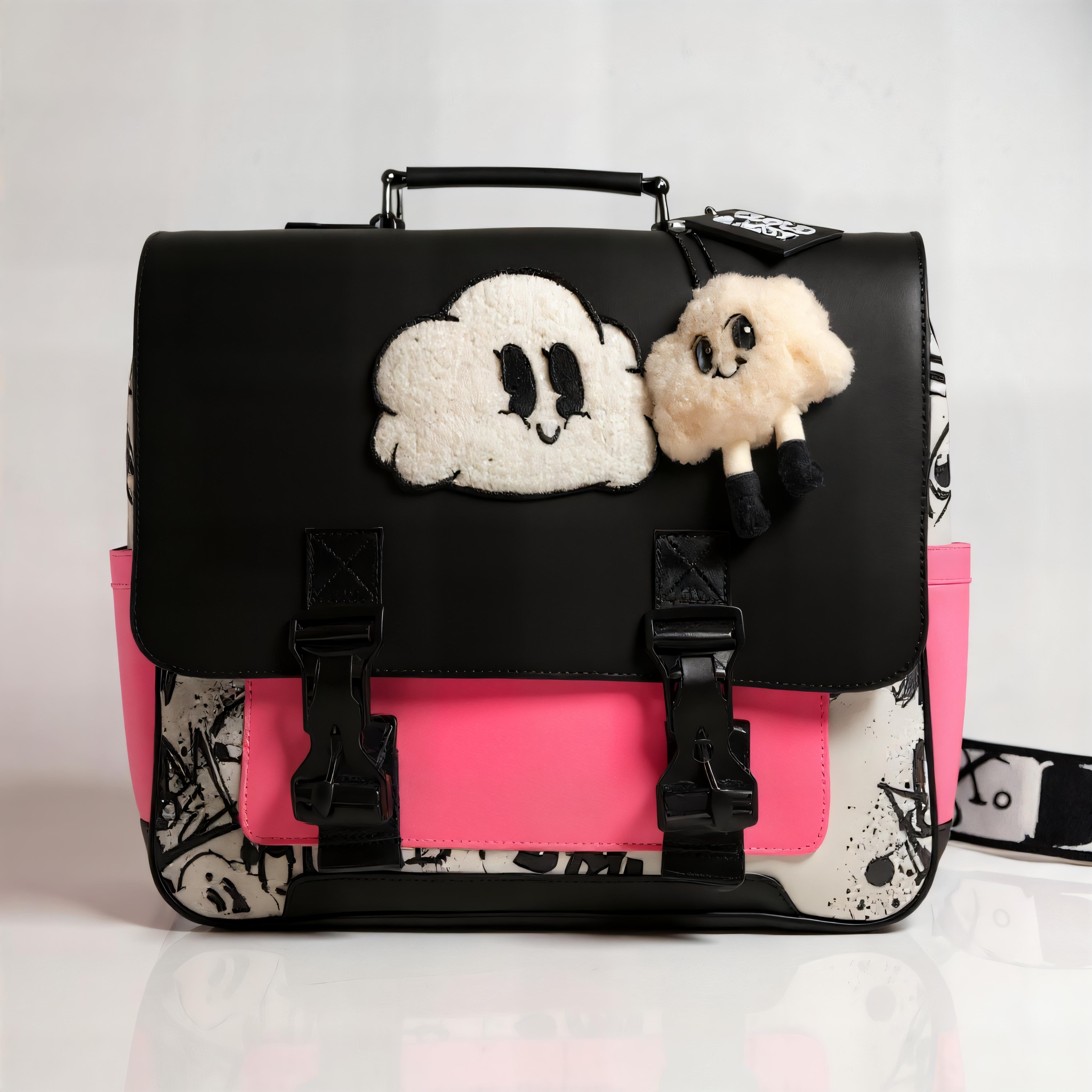 Pink & Monochrome Backpack