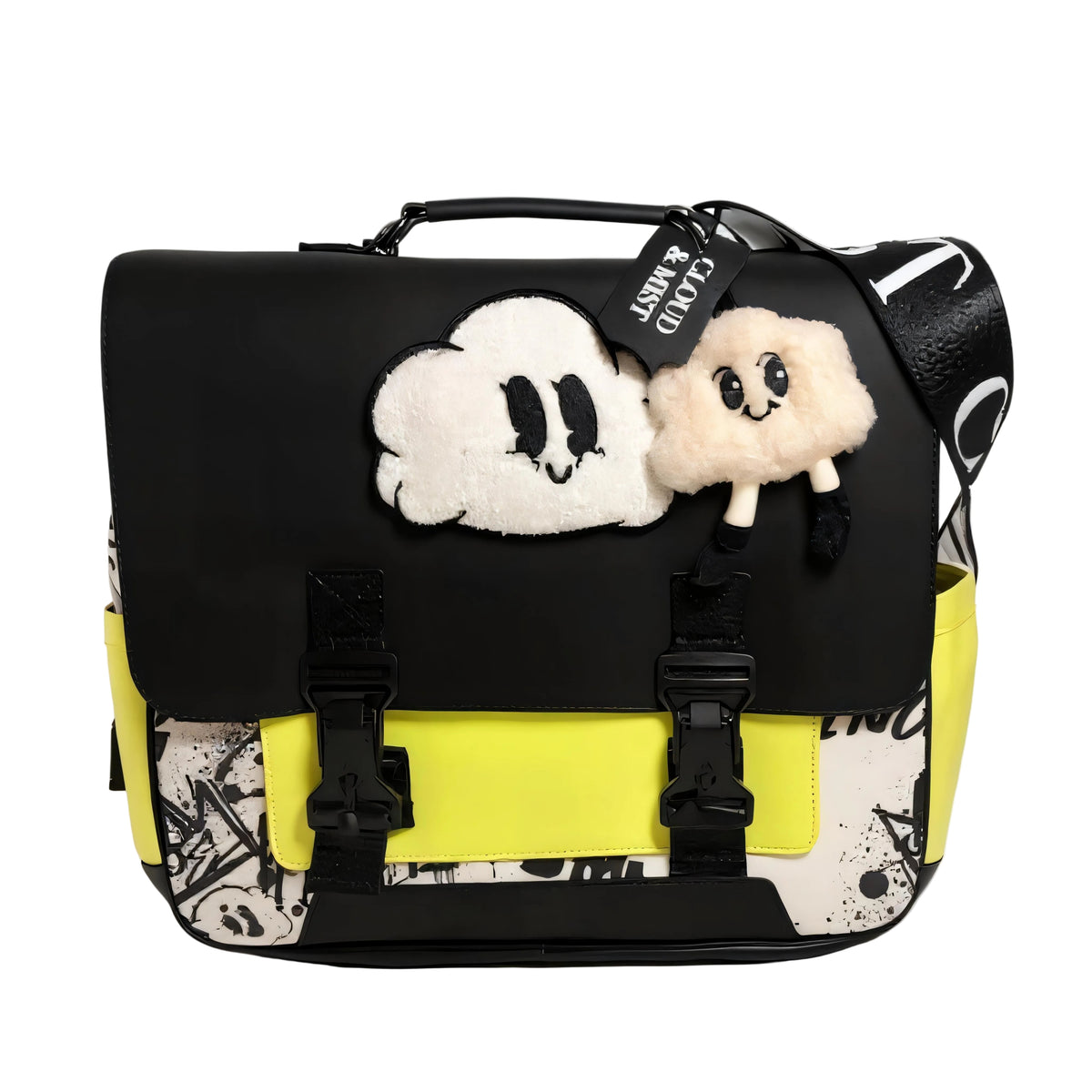 Yellow & Monochrome Backpack