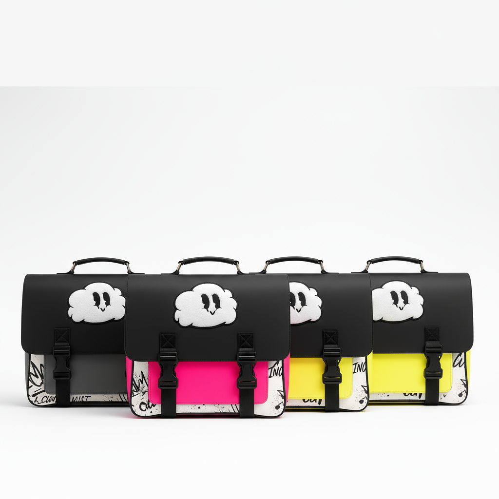 Graffiti luxe backpack