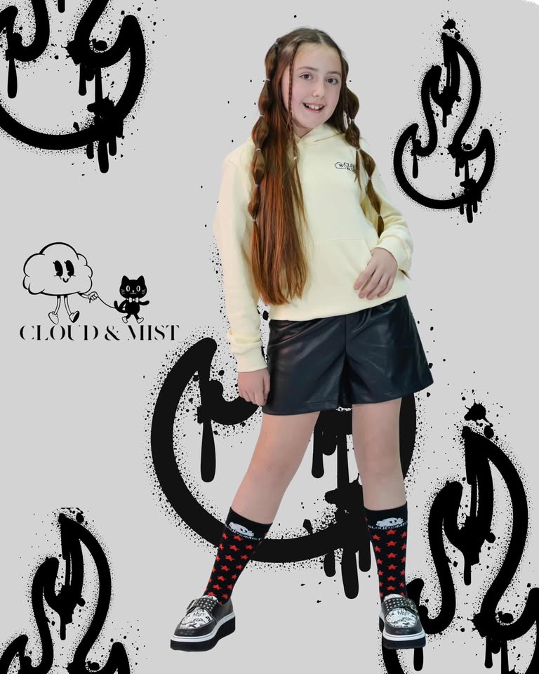 Cloud & Mist Cream Hoodie