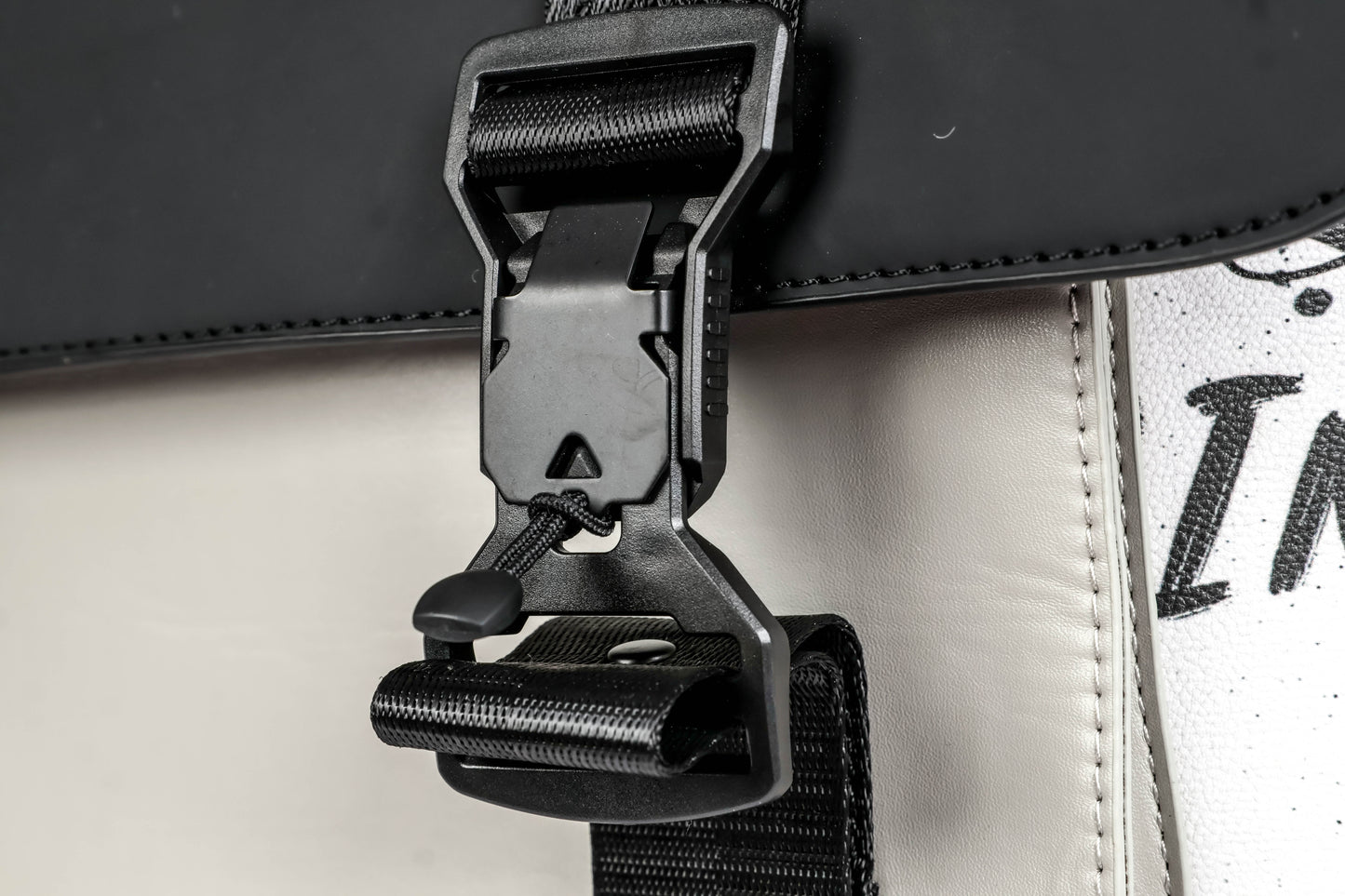 Gray & monochrome backpack