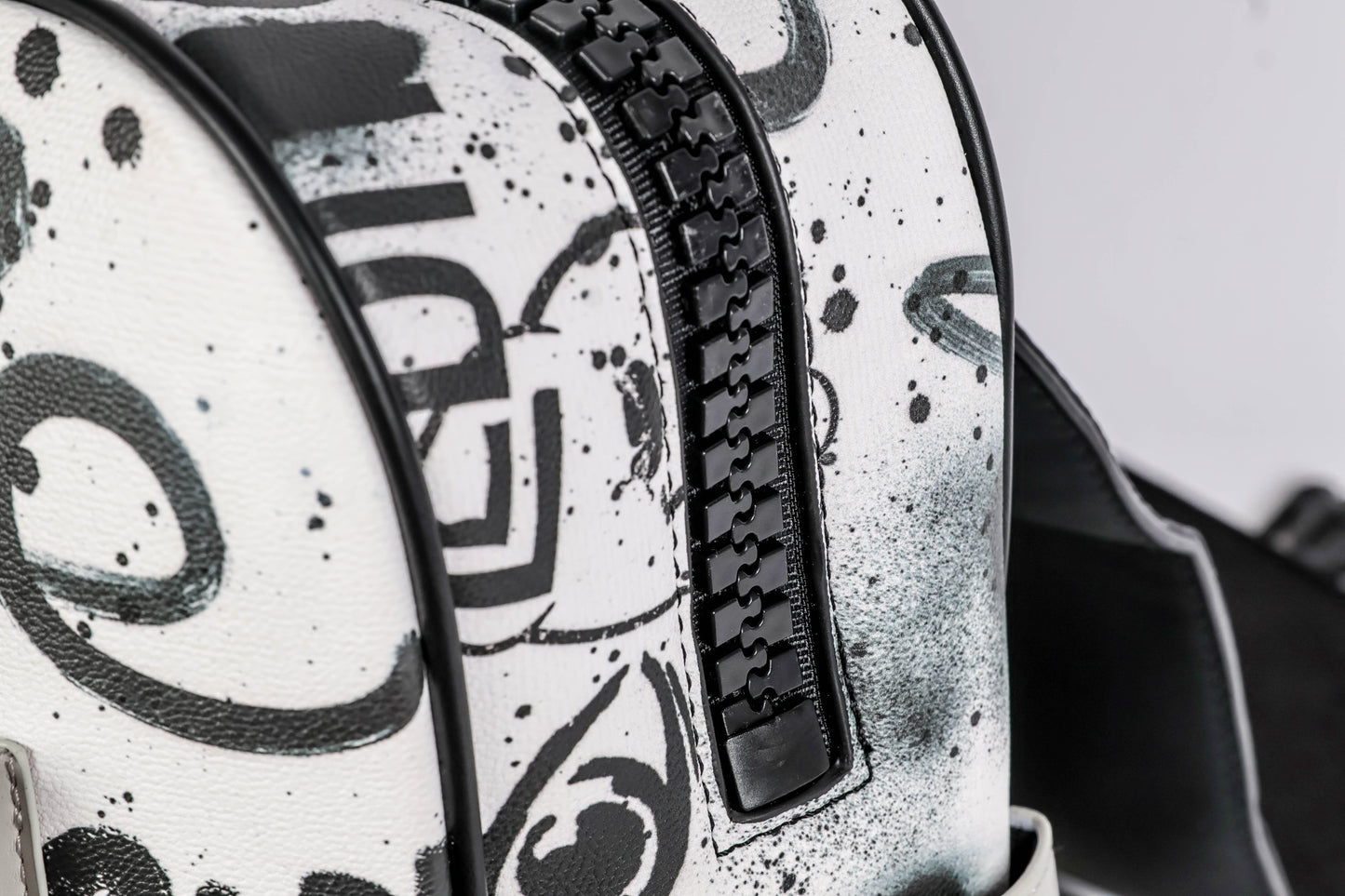 Gray & monochrome backpack