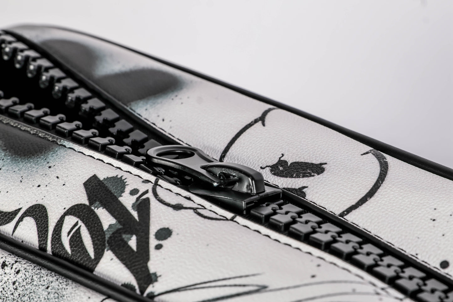 Gray & monochrome backpack