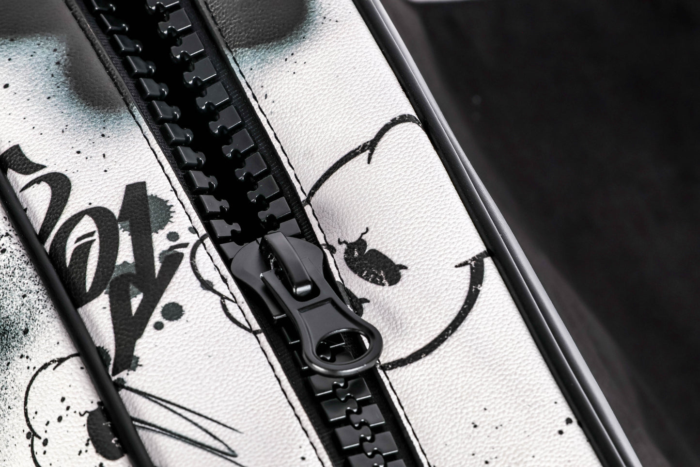 Yellow & monochrome backpack