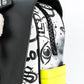 Yellow & monochrome backpack