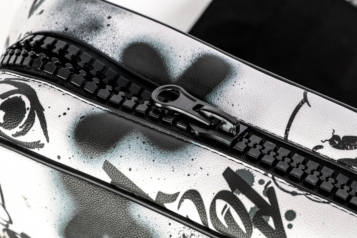 Yellow & monochrome backpack