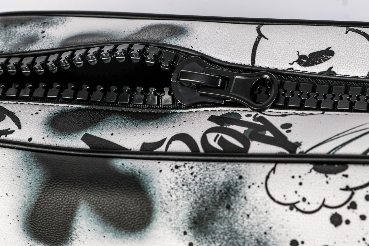 Pink & monochrome backpack