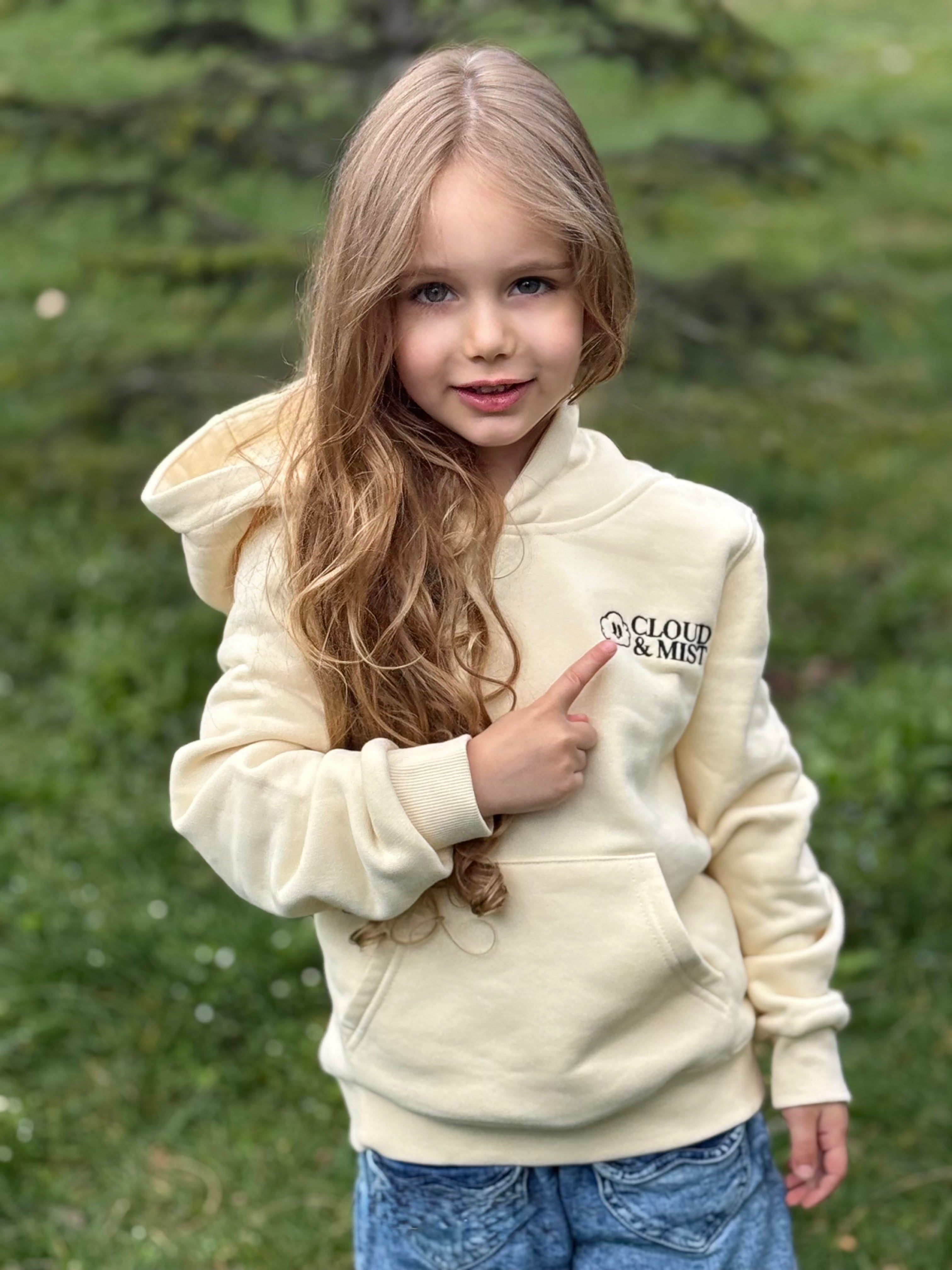 Cloud & Mist Cream Hoodie