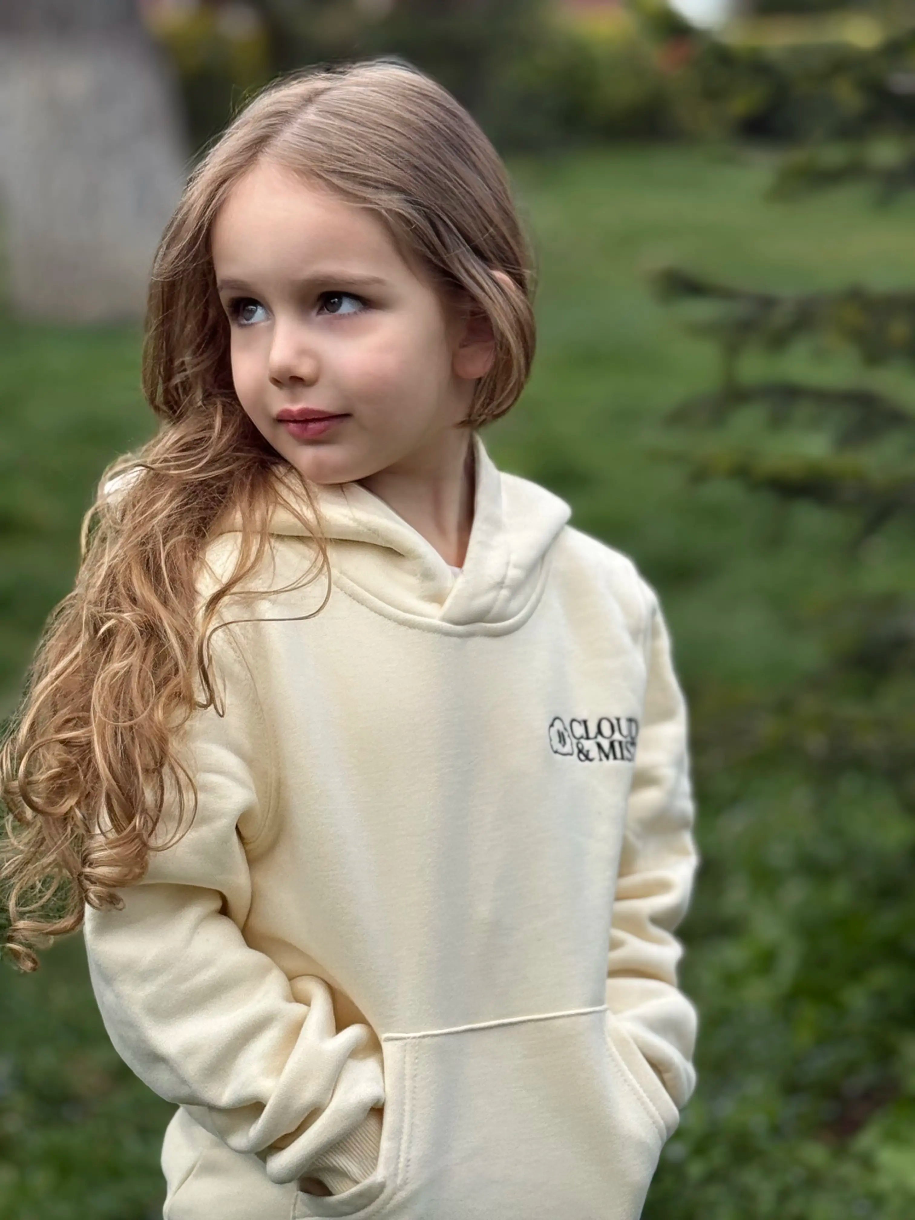 Cloud & Mist Cream Hoodie