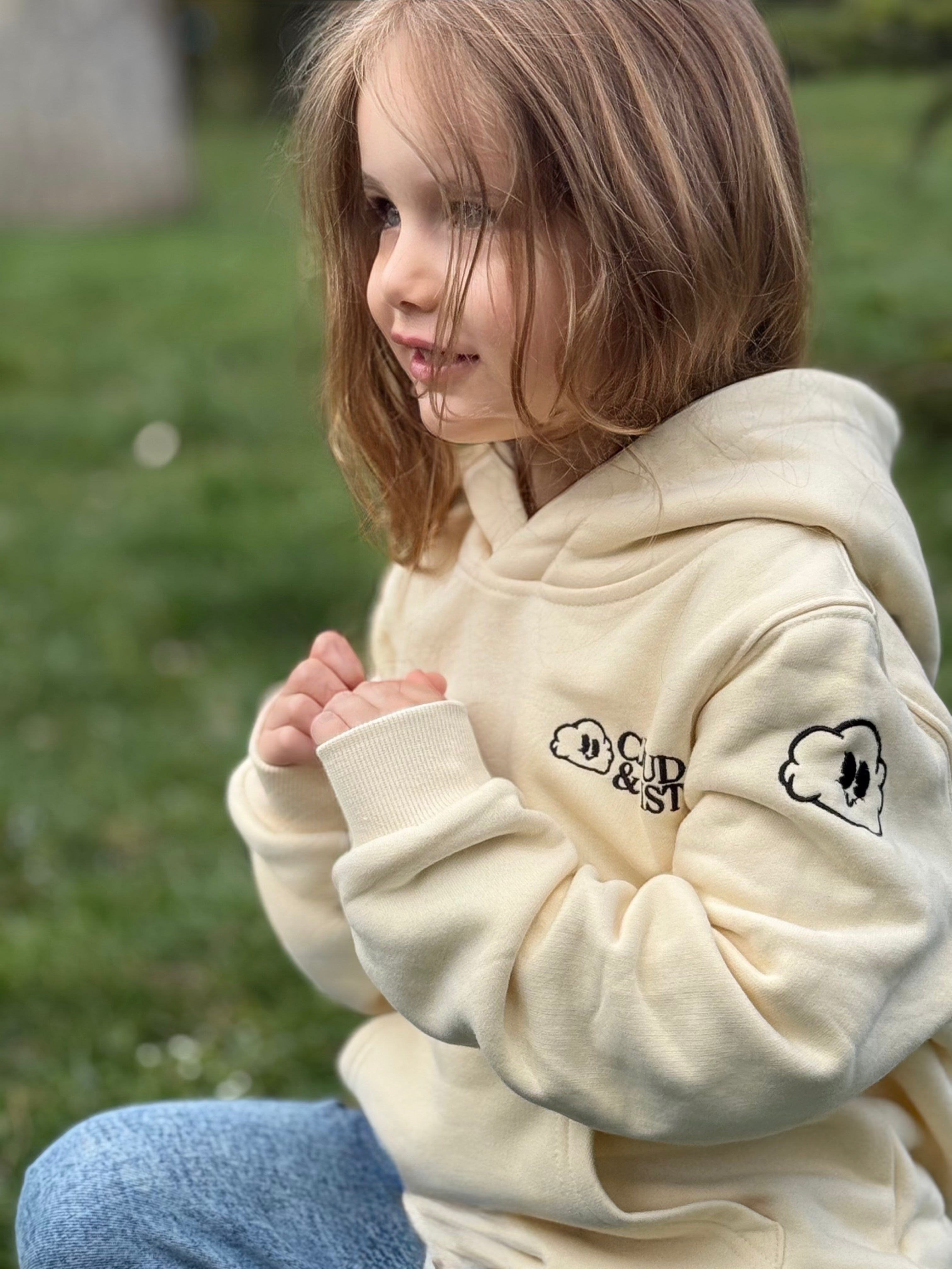 Cloud & Mist Cream Hoodie