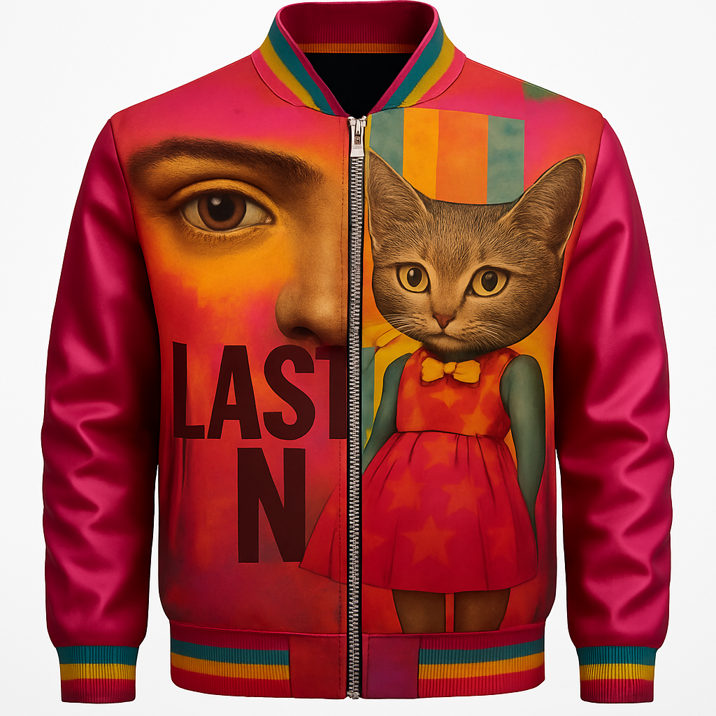 Cat Bomber Jacket