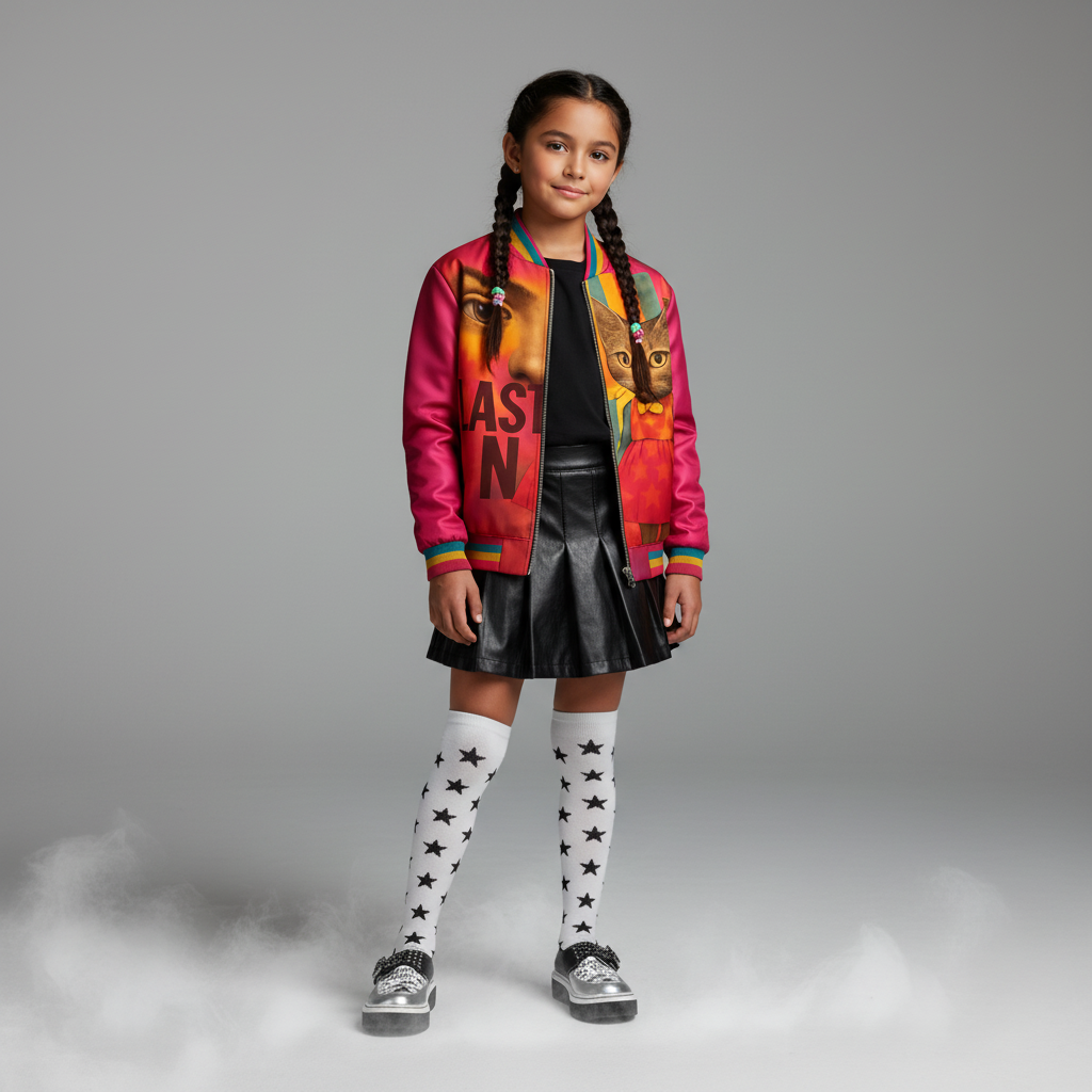 Cat Bomber Jacket